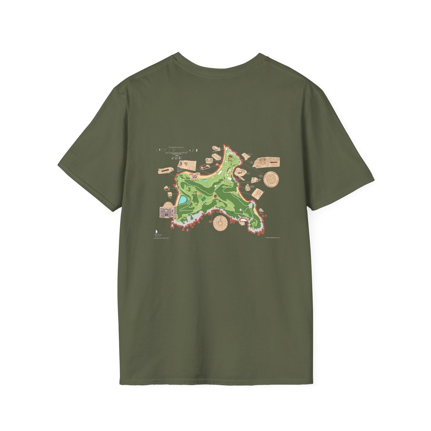 The Island Map T-Shirt